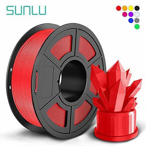 SUNLU PLA Filament 1.75mm for 3D Printer & 3D Pens, 1KG (2.2LBS) PLA (V7O)