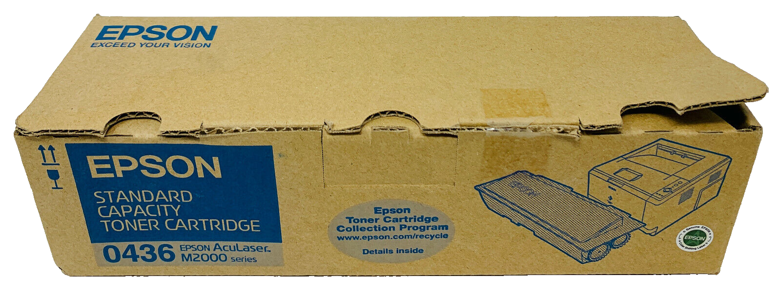 EPSON C13S050436 TONER ORIGINALE NERO ACULASER M2000DN/M2000DTN/M2000D