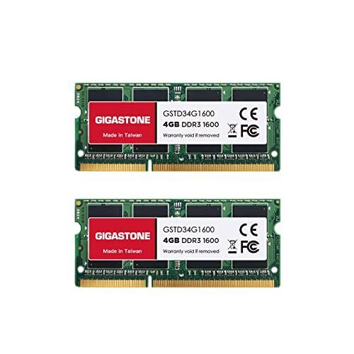 [RAM DDR3] Gigastone Computer portatile RAM 8GB (2x4GB) DDR3 8GB (c8v)