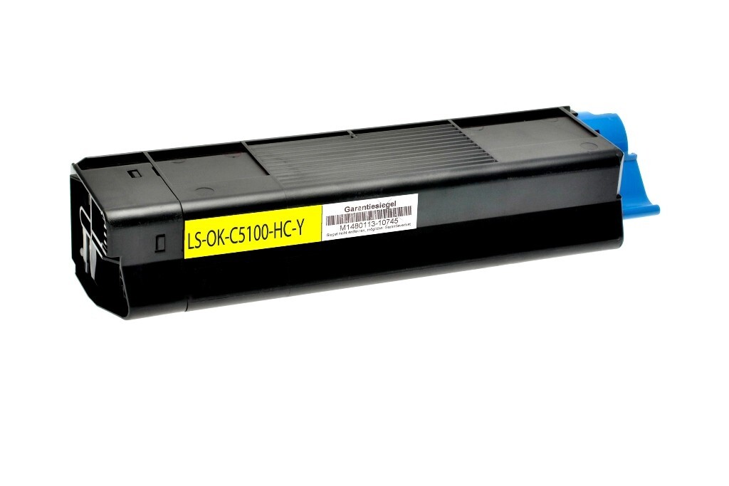 TONER C3100 GIALLO COMPATIBILE PER OKI C3100 C3200 C5100N C5200N C5300 C5400 421
