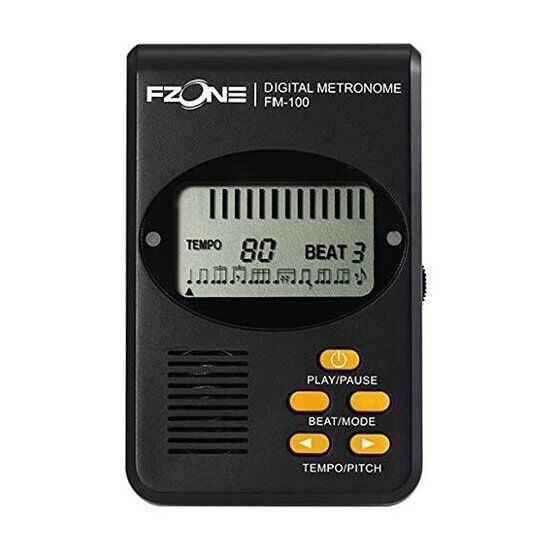 Metronomo F Zone 700111 Fm 100 Nero Nero