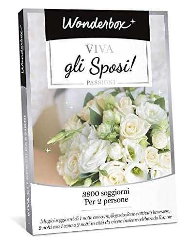 Wonderbox Cofanetti Regalo - Viva Gli sposi! - Passioni (K7h)