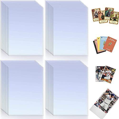 200 Pezzi Bustine Carte Soft Sleeves 66 * 91mm Bustine Protettive Bustine (m8x)