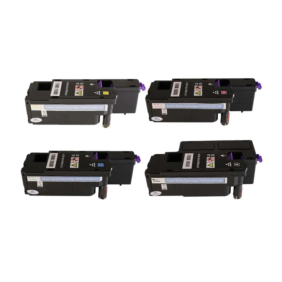 4 Toner Compatibile per Xerox 6010 Phaser 6000 Phasera 6010 WorkCentre 6015 Vni