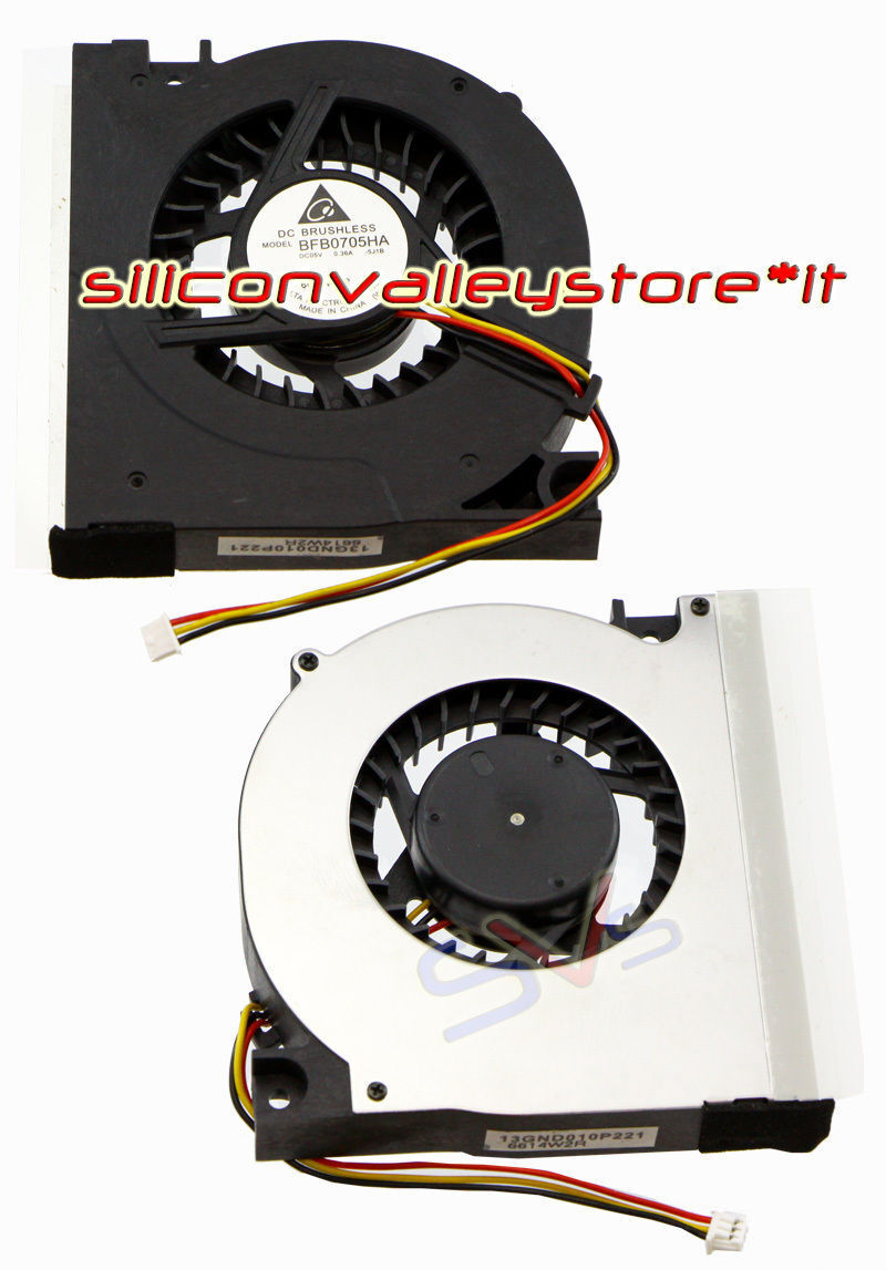 Ventola CPU Fan BSB0705HC Asus F5SL, F5M, F5N, F5R, F5RL, F5SR, F5V, F5VL