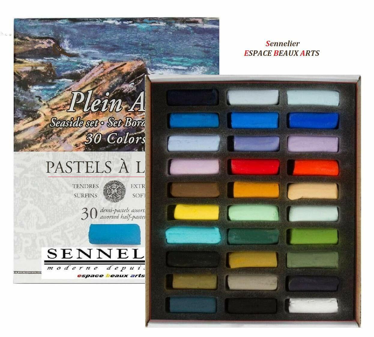 Sennelier Soft Pastel Cardboard Box Set - Sennelier metˆ del bastone (j8L)