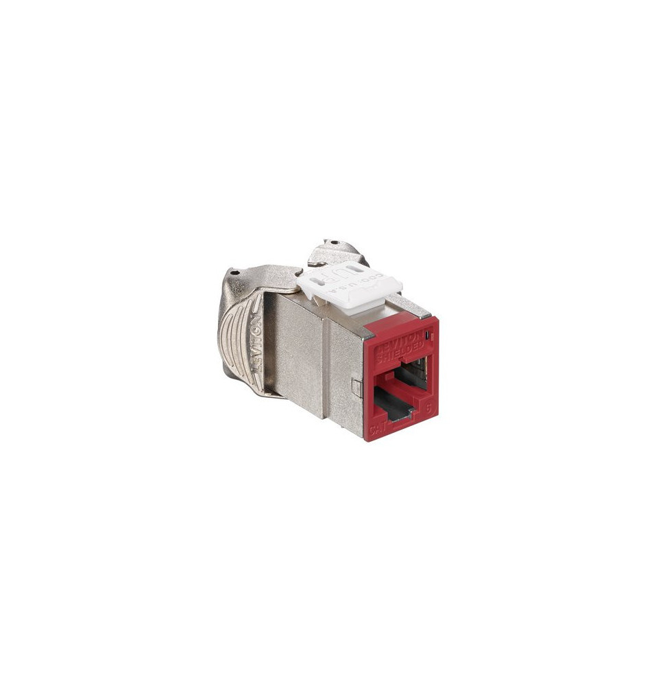 Connettore Schermato Atlas-X1 Cat 6 Jack Tool-free - Dark Red