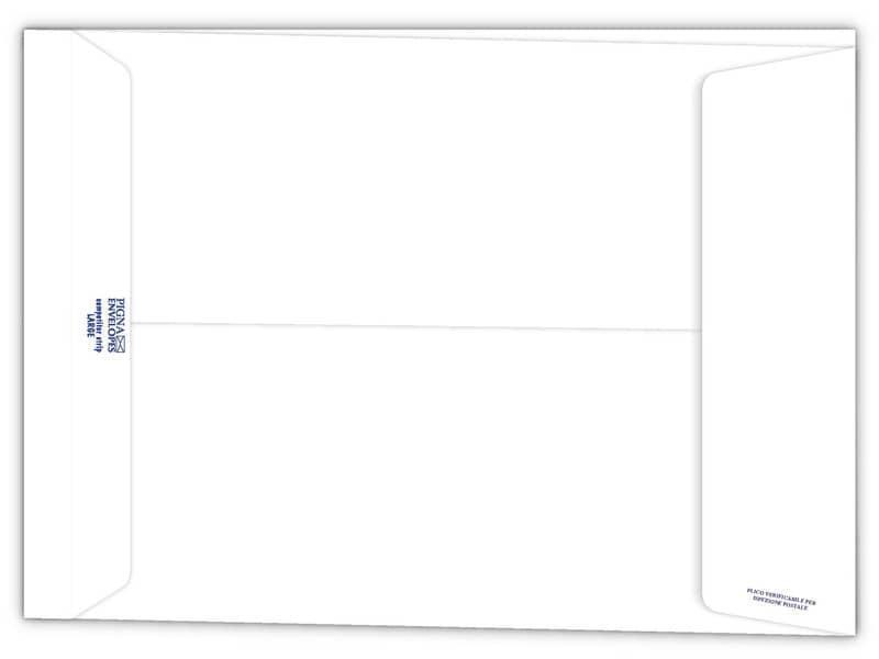 Buste a sacco bianche Pigna Envelopes Competitor strip Large soffietti 4 cm 120
