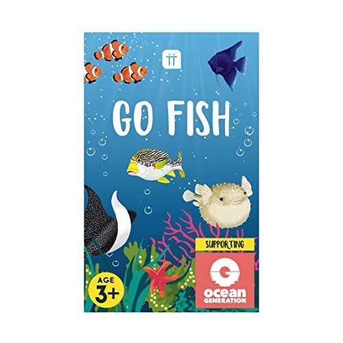 Talking Tables Gioco di carte Go Fish per bambini | Gioco di viaggio a (T9F)