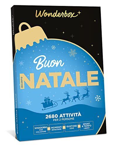 Wonderbox Cofanetti Regalo - Buon Natale - Incanto (Buon Feste!) (y5J)