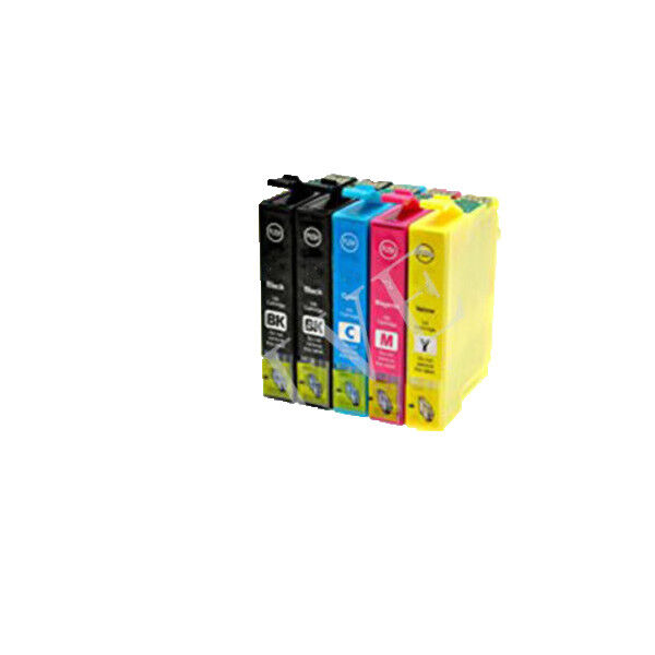 KIT 5 CARTUCCE COMPATIBILE PER EPSON XP-6000 XP-6005 XP 6100 XP 6105 BL .