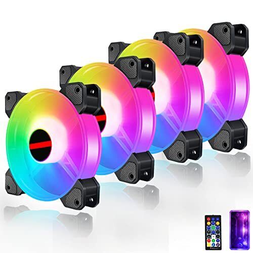 Fan Case PC RGB da 120 mm Fans 5v-3pin Argb addetto alla ventola argb (V6V)