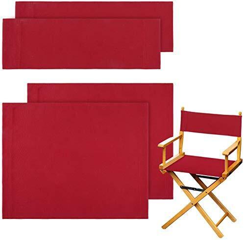 STAY GENT 2 Set Directors Chair Replacement Covers Rosse (C6j)
