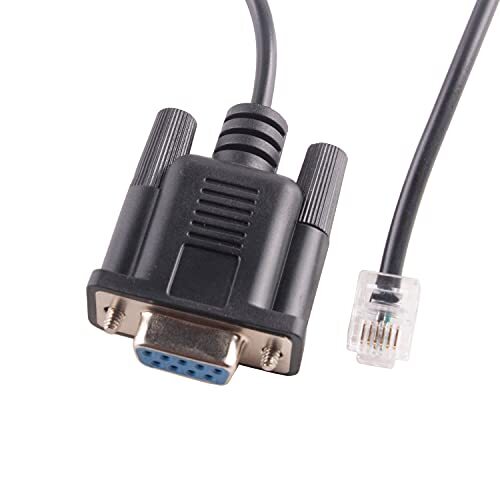 Usangreen Cavo seriale USB DB9 RS232 a RJ11 RJ12 per motore passo-passo (I4t)