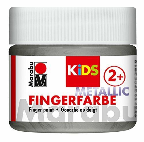 Marabu 03030050782 Finger Colore, Argento (N3x)