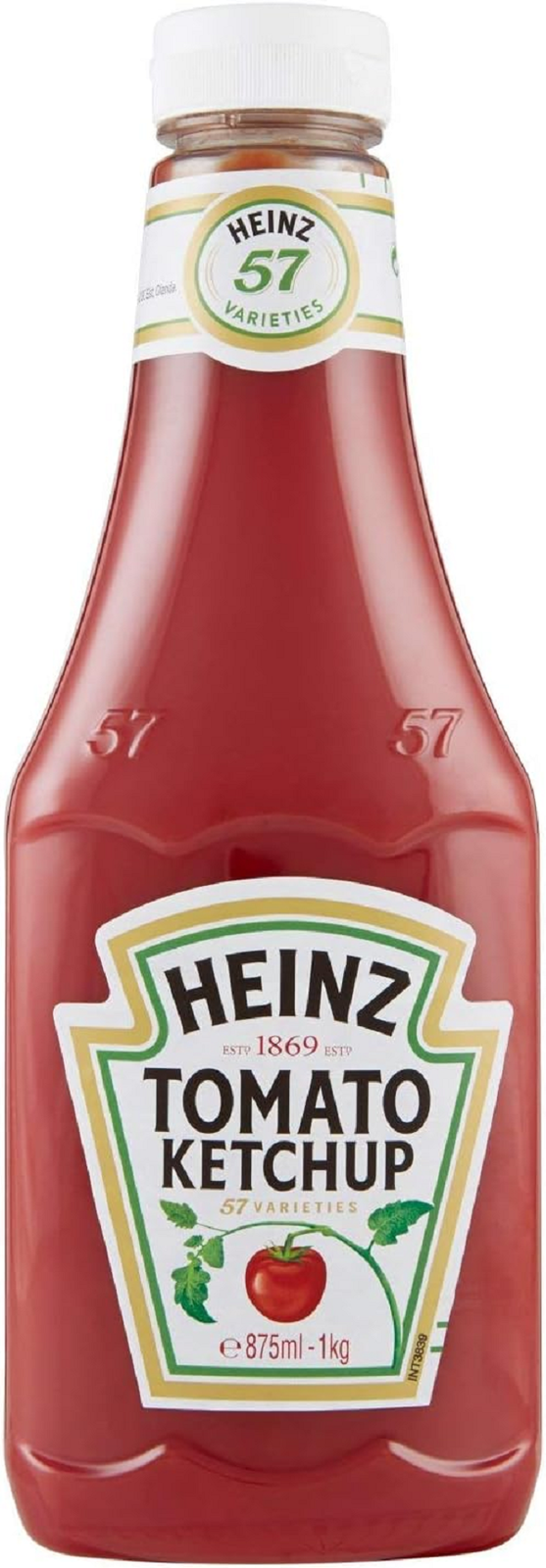 HEINZ TOMATO KETCHUP PET 875 ML