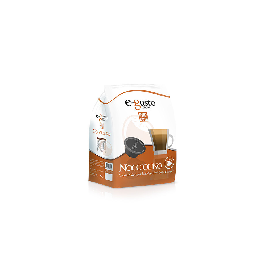 48 Capsule Pop Caffè Compatibili Dolce Gusto Nocciolino