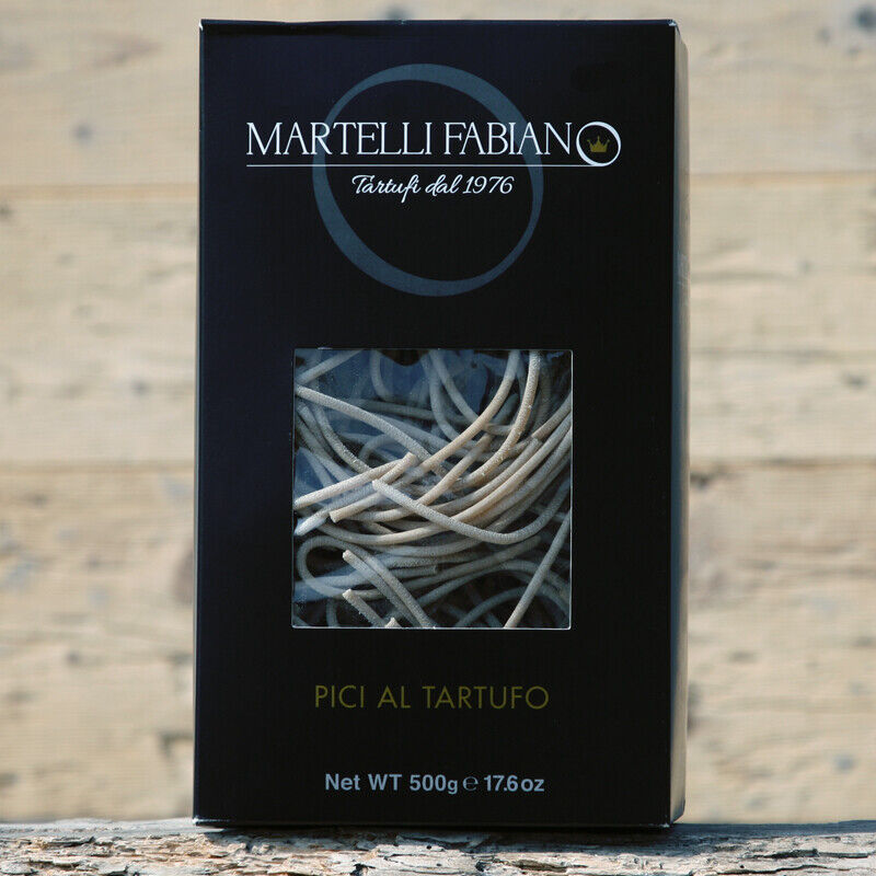 PICI AL TARTUFO 500 g BOX - PASTA AL TARTUFO - PICI WITH TRUFFLE 17,64 oz