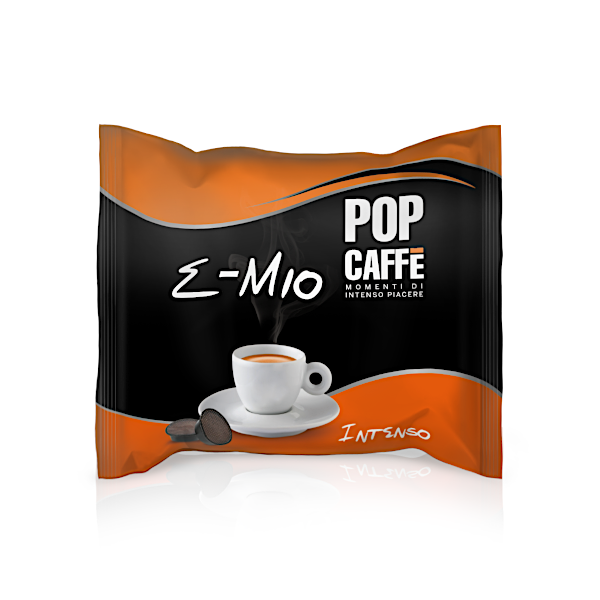 N.100 CAPSULE POP CAFFÈ E-MIO INTENSO COMPATIBILE CON MACCHINE LAVAZZA A MODO...
