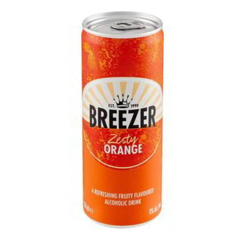 BACARDI BREEZER ORANGE LATTINA 250ML (12 pz)