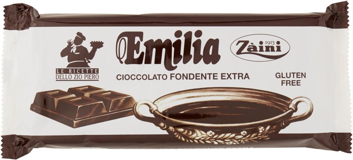 ZAINI EMILIA Cioccolato Fondente Extra tavoletta barretta di cioccolata 1kg