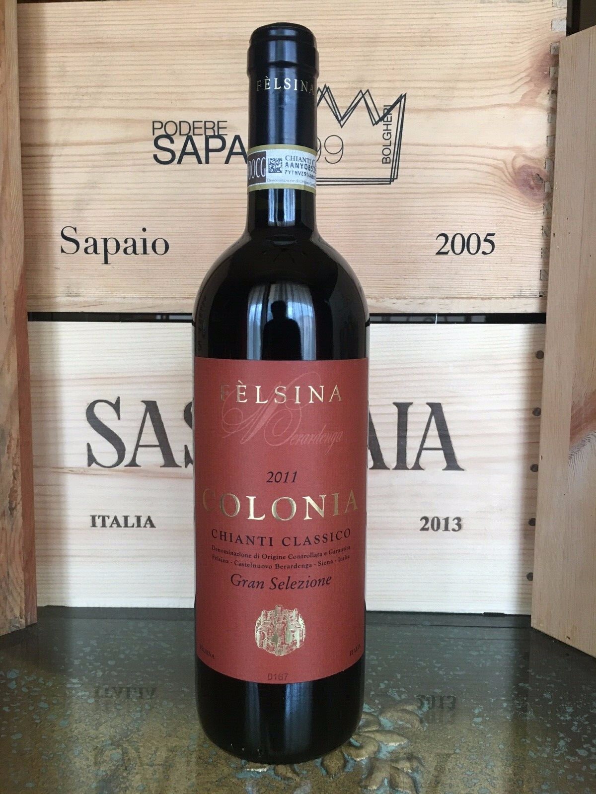 COLONIA 2011 - FELSINA IGT - 1BT x 0,75L