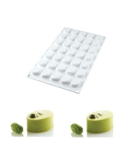 STAMPO IN SILICONE 35 MICRO OVAL 2,6X1,2 CM