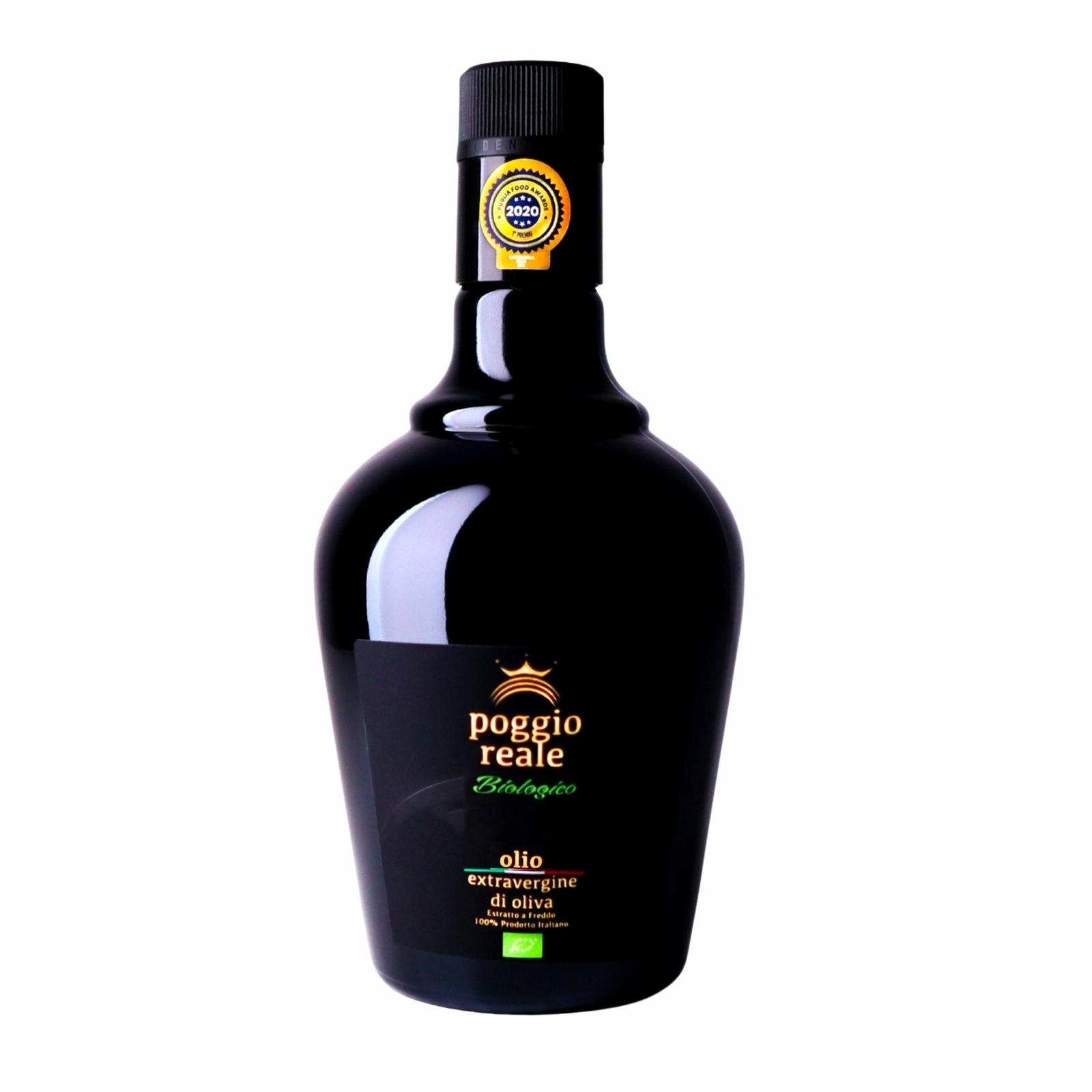 Poggio Reale Olio Extravergine di Oliva Biologico Ogliarola litri 0,500