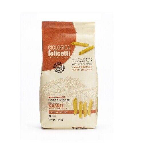 FELICETTI PENNE RIGATE BIO KAMUT N°169  GR 500
