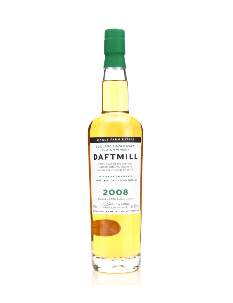 Scotch Whisky Lowland SM 2008 Winter Batch Release -  Daftmill 70cl