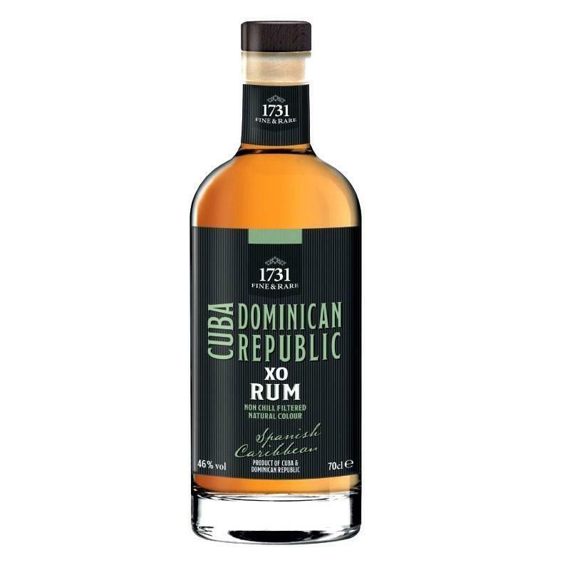 1731 FINE & RARE RUM CUBA DOMINICAN REPUBBLIC SPANISH CARRIBEAN XO 70 CL