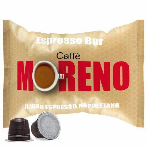 I1205 CAFFE' MORENO 300 CIALDE CAPSULE MISCELA ESPRESSO BAR COMPATIBILITA' NESPR