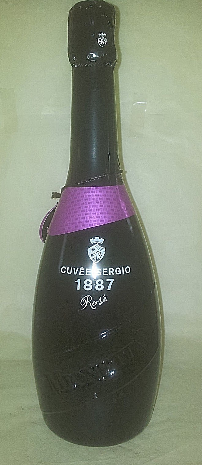 1 SERGIO 1887 Rosé Cantine MIONETTO Vino Spumante Cuveè Extra-DRY cl.75 Bott.