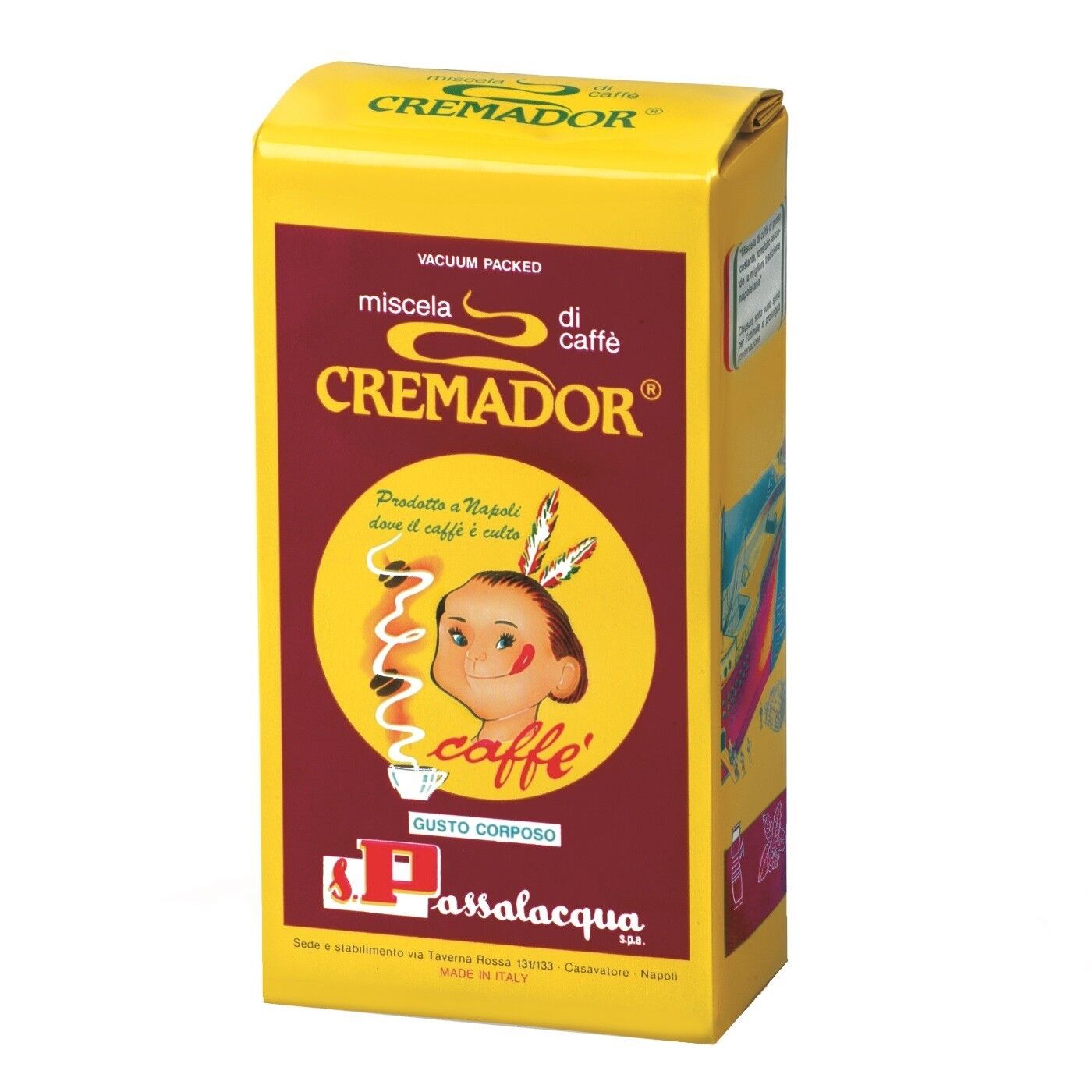 Caffè Passalacqua Cremador Gr.250 (Gusto corposo)