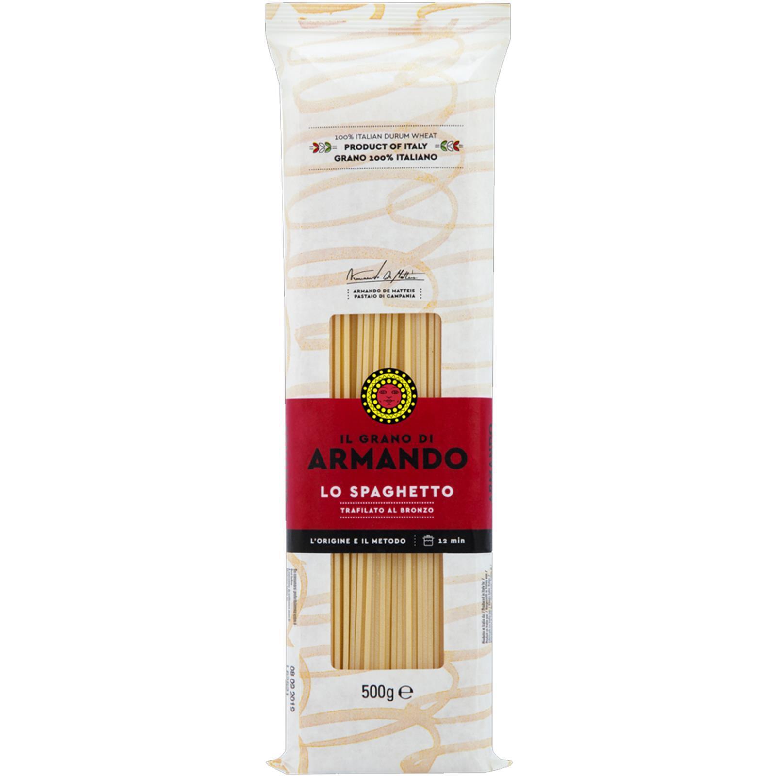 4 X Pasta Armando Il Grano di Armando Lo Spaghetto Pacco da 500 gr