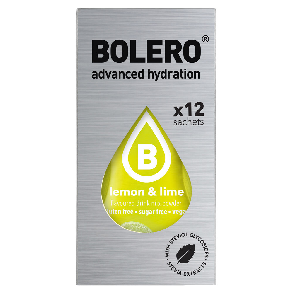 BOLERO Drinks - bevanda 12 sticks da 3g - LEMON & LIME (limone e lime)
