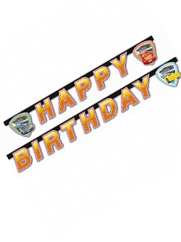 FESTONE CARS IN CARTONE HAPPY BIRTHDAY 2 MT
