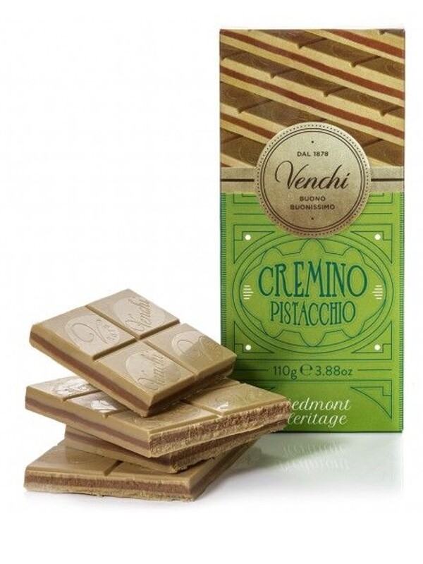 TAVOLETTA VENCHI CREMINO AL PISTACCHIO E CIOCCOLATO AL LATTE 110 GR
