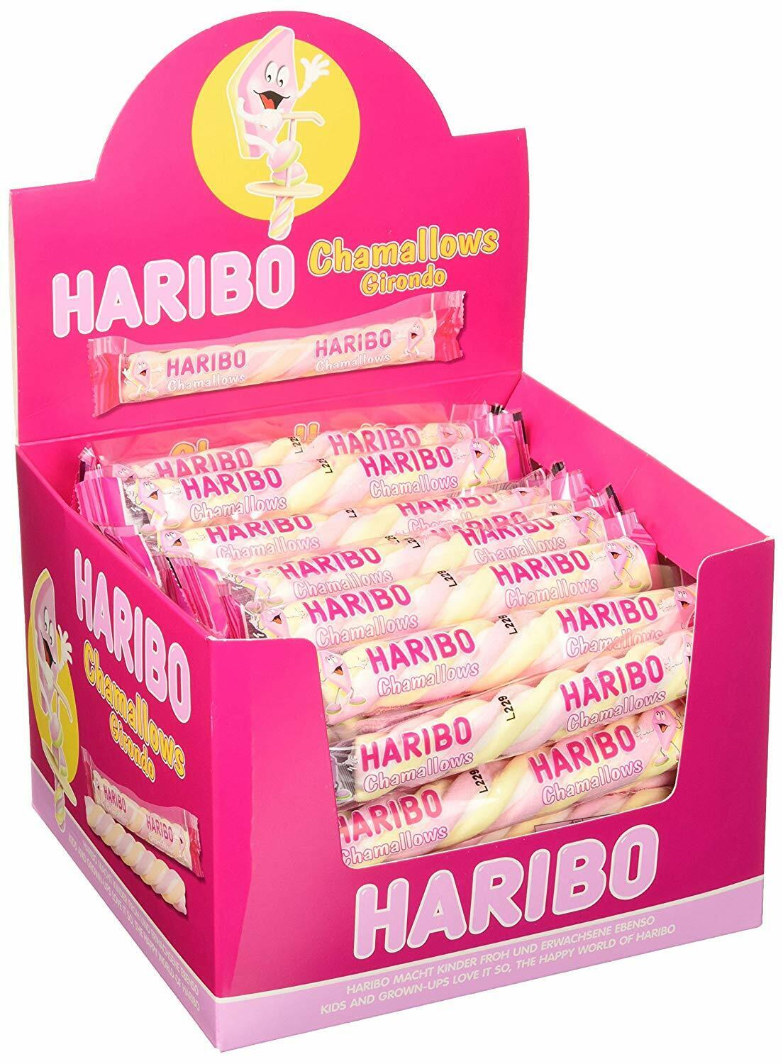 MARSHMALLOW  CHAMALLOW GIRONDO INCARTATA PER BAMBINI - 30  PEZZI - HARIBO