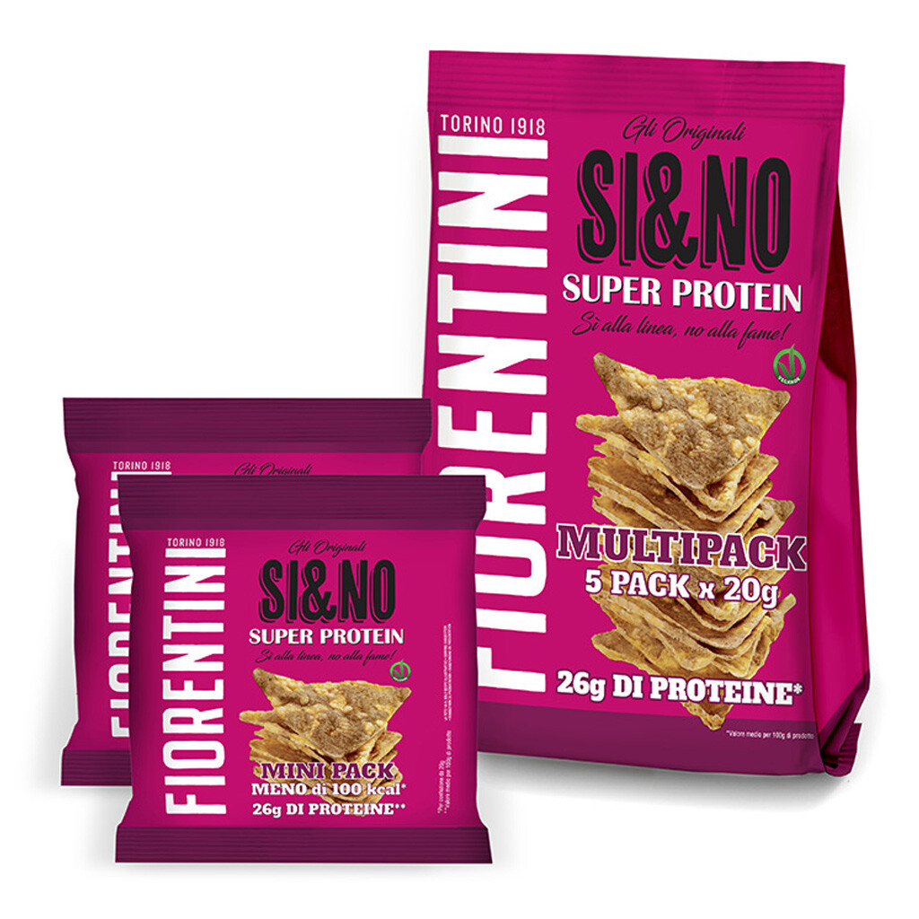FIORENTINI SI E NO SUPER PROTEIN MULTIPACK 5 X 20 GR