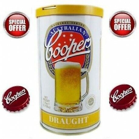 MALTO PREPARATO PER KIT BIRRA COOPERS DRAUGHT 1,7KG23 LT DELICATA AMAROGNOLA