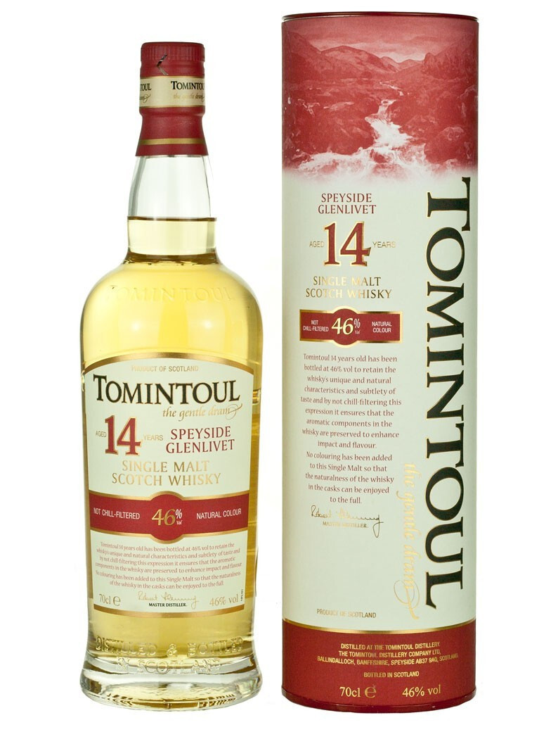 Scotch Whisky Single Malt Tomintoul 14 anni