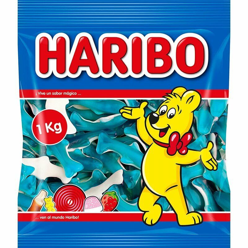 Caramelle gommose haribo forma delfini da 1kg