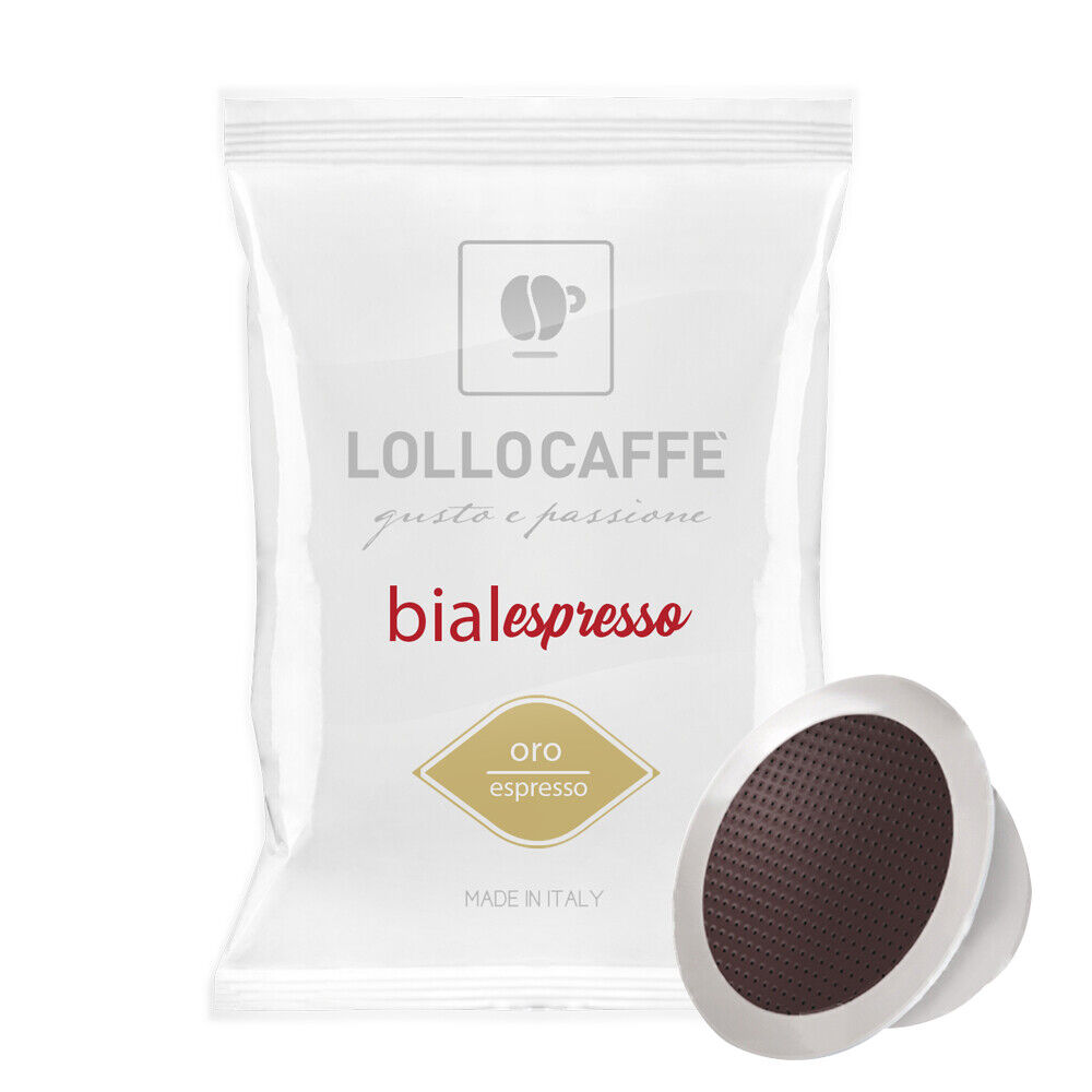 500 Capsule Compatibili Bialetti Lollo Caffè Miscela Oro Lollo Caffe