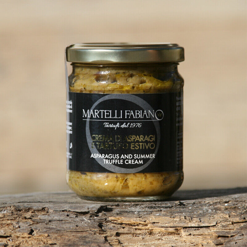 SALSA AL TARTUFO - ASPARAGI E TARTUFO NERO ESTIVO GR.180 - ASPARAGUS AND TRUFFLE