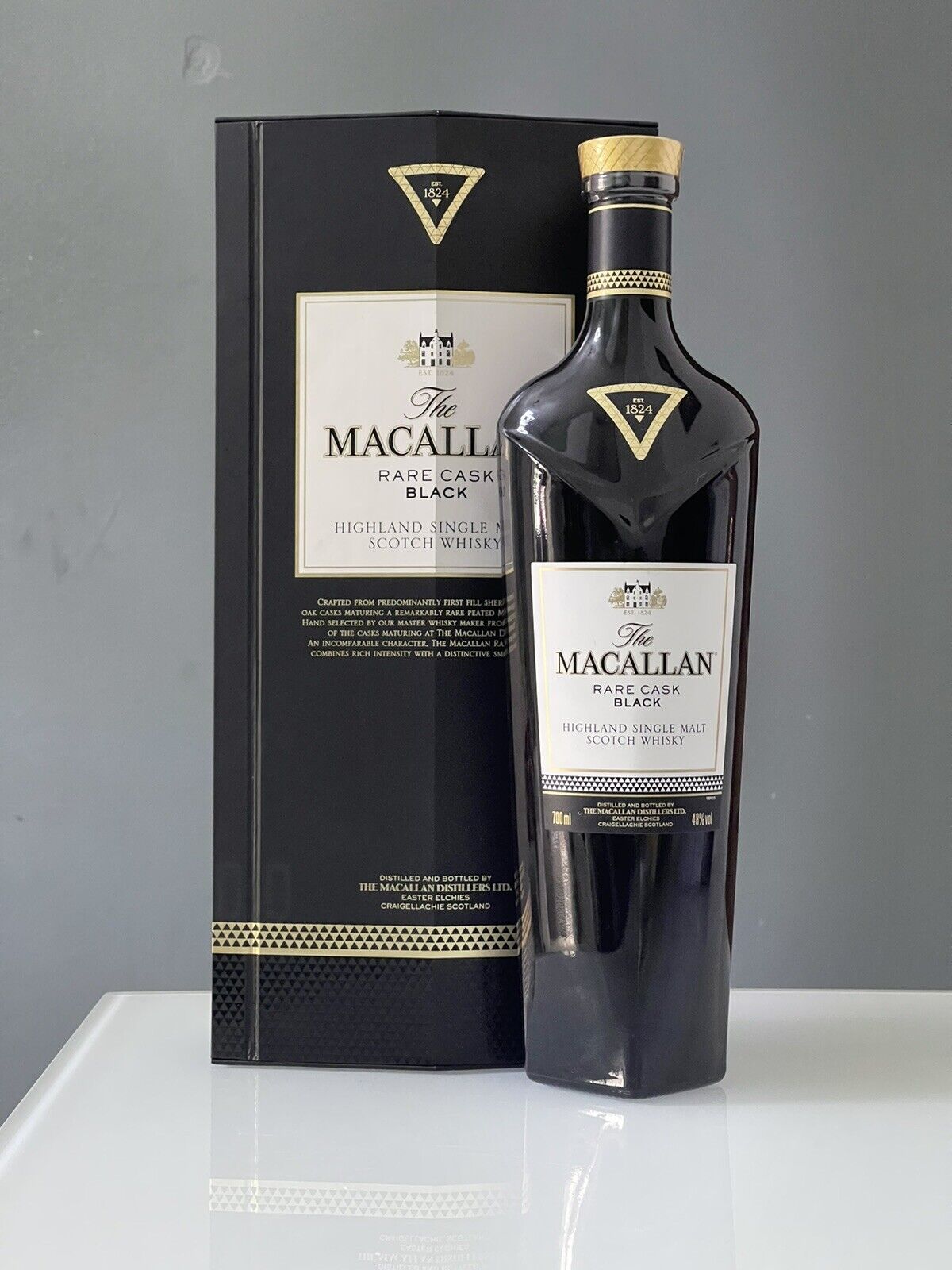 WHISKY MACALLAN RARE CASK BLACK  SINGLE MALT 48%vol.
