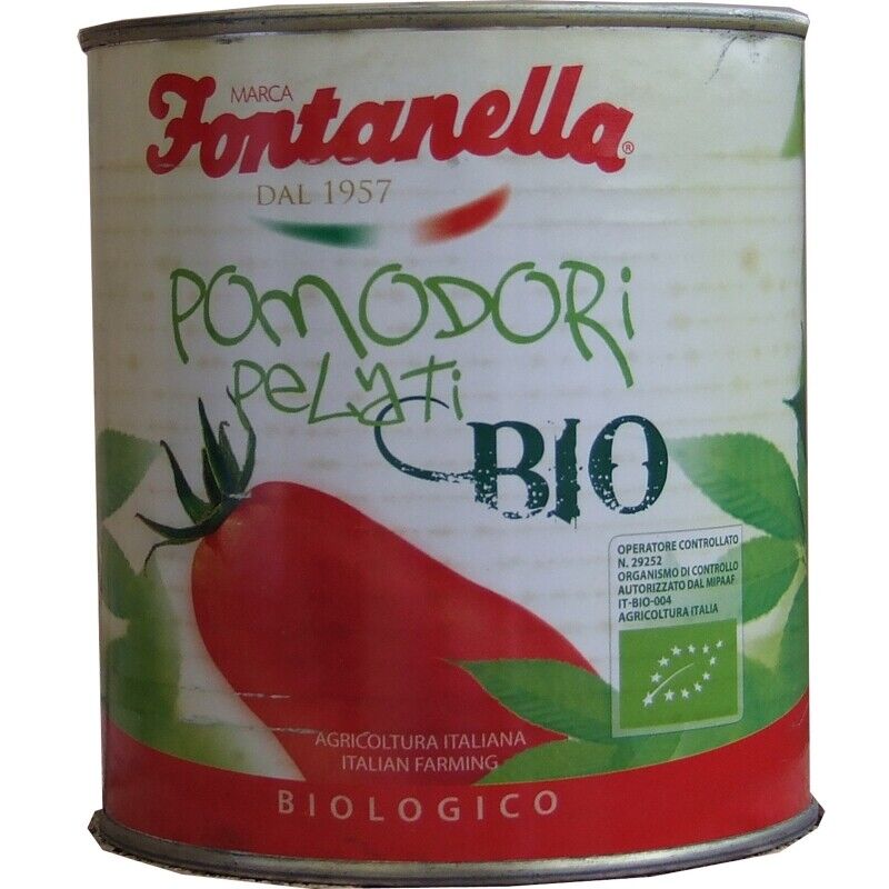 POMODORI PELATI Kg 1 BIOLOGICI
