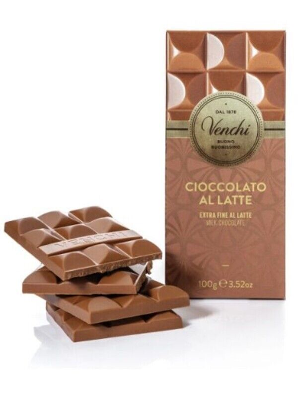 TAVOLETTA VENCHI CIOCCOLATO AL LATTE EXTRA FINE 100 GR
