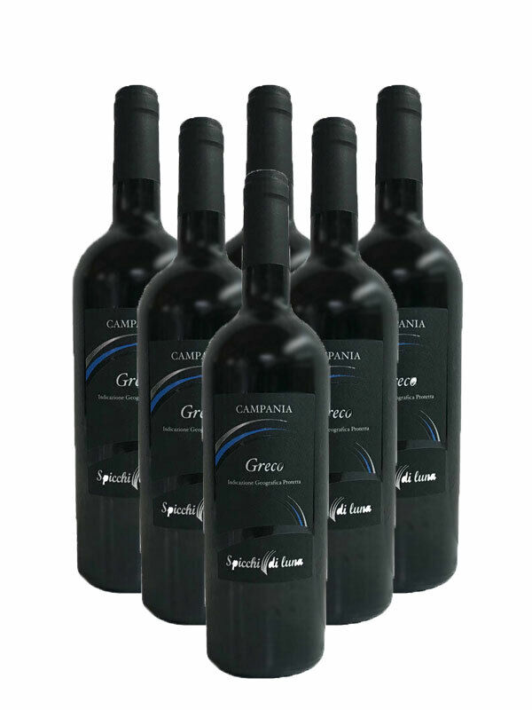 VINO BIANCO CAMPANIA GRECO I.G.P x 6 bottiglie 0.75ml