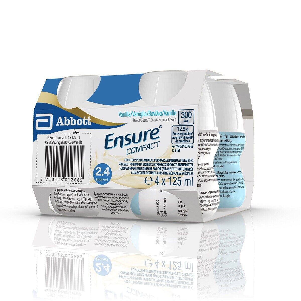 Ensure COMPACT Vaniglia Abbott 4x125ml
